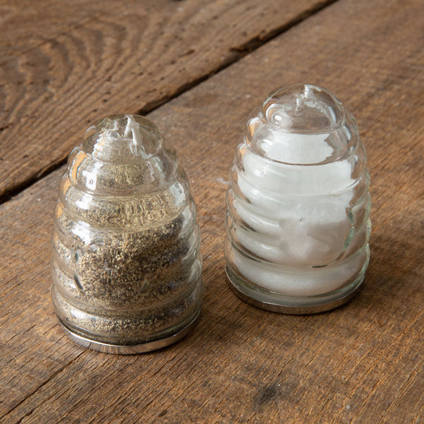 Set of Honey Hive Salt and Pepper Shakers - (2 SETS)