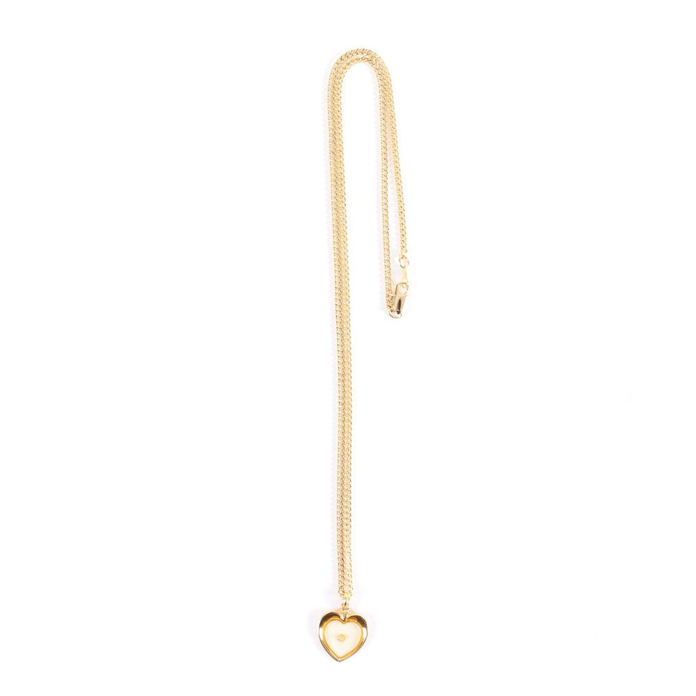 Necklace – Mustard Seed Gold Over Sterling Silver – 18″