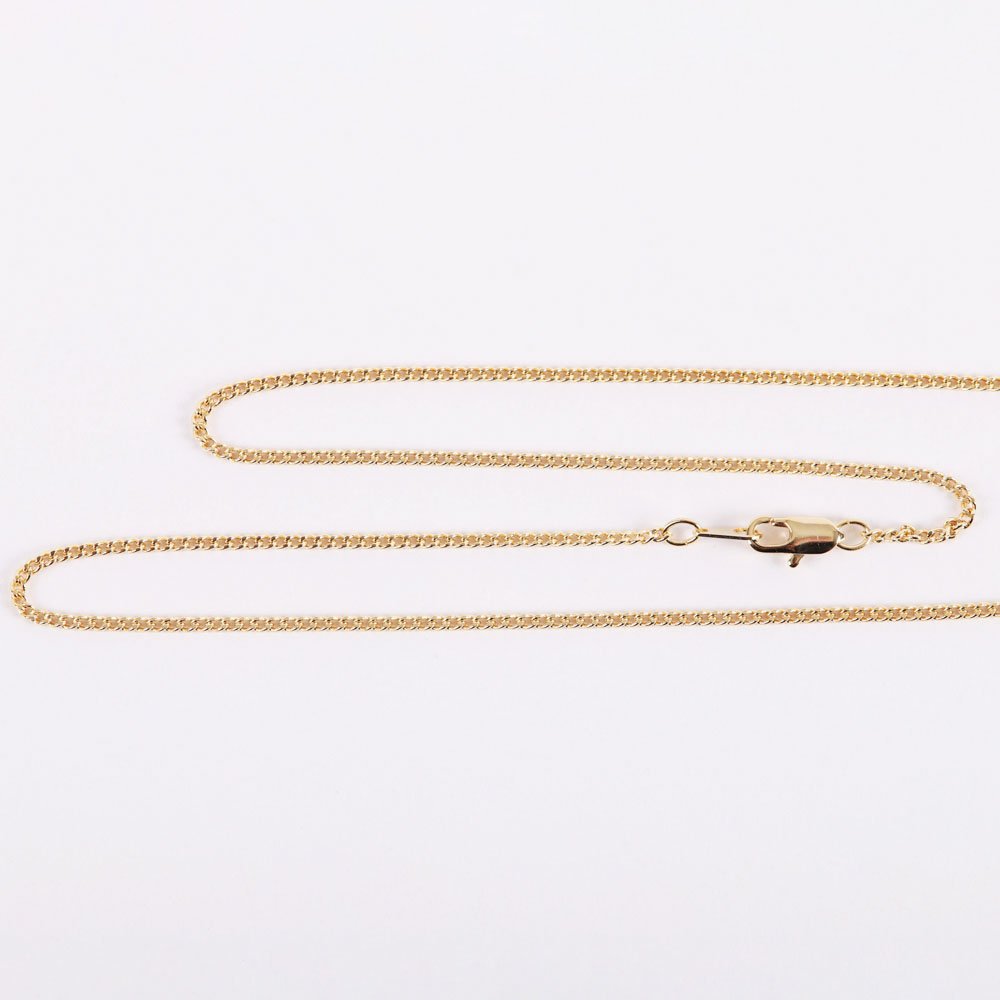 Necklace – Mustard Seed Gold Over Sterling Silver – 18″
