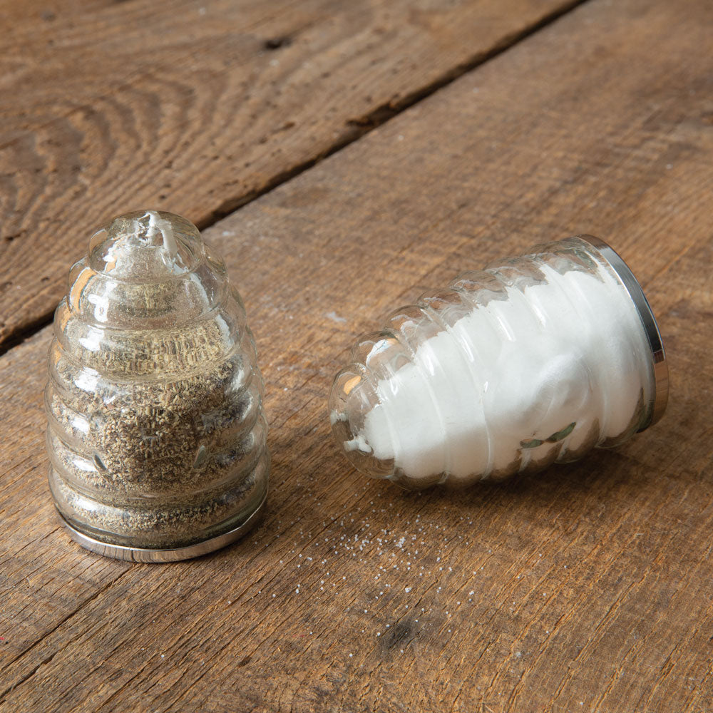 Set of Honey Hive Salt and Pepper Shakers - (2 SETS)