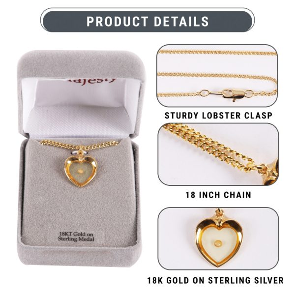 Necklace – Mustard Seed Gold Over Sterling Silver – 18″