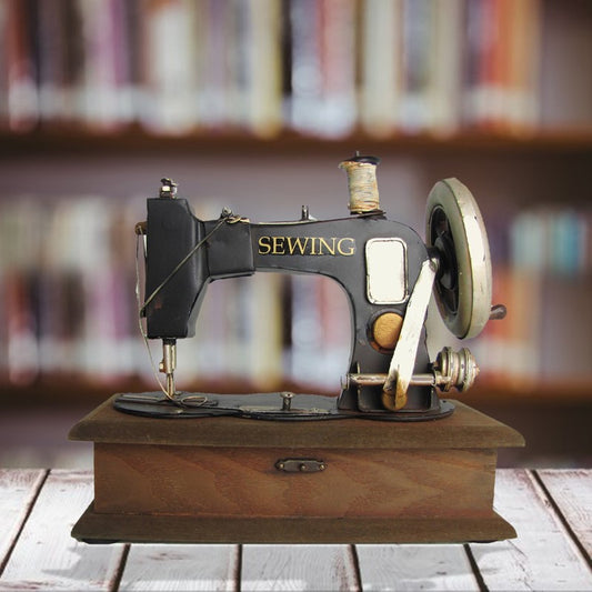 Vintage Style 1920's Decorative Sewing Machine Box