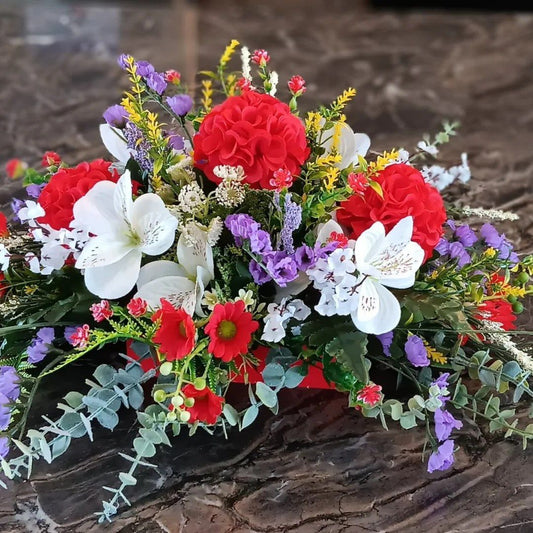 Silk Mixed Table Arrangement